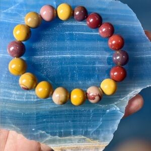 Women’s Mookaite Jasper Red Beaded Bracelet